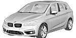 BMW F45 B2830 Fault Code